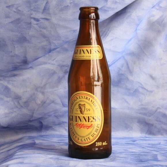 Guinness Foreign Extra Stout Bottle EMPTY 280ml - Picture 1 of 6